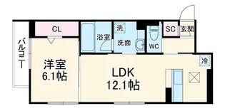パルセレッソ【2階】の間取り