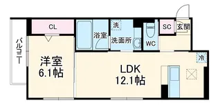 パルセレッソ【3階】の間取り