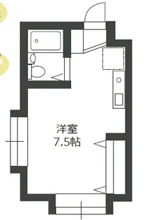ベルハウス【201号室】の間取り