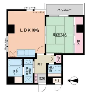蘇我ビル【3階】の間取り