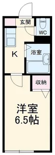 ココナ・ビレッジ【206号室】の間取り