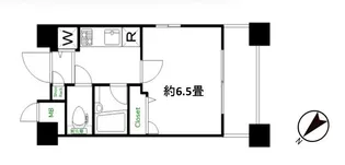 OLIO池尻大橋【6階】の間取り