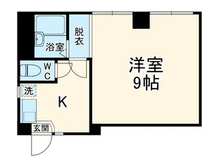 ランドフォレスト上溝【0202号室】の間取り