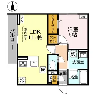 D-Gran 飯田町【1階】の間取り