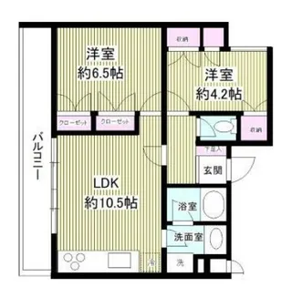 グラン・ロぺⅡ【3階】の間取り