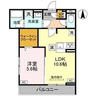 D-Gran 飯田町【1階】の間取り