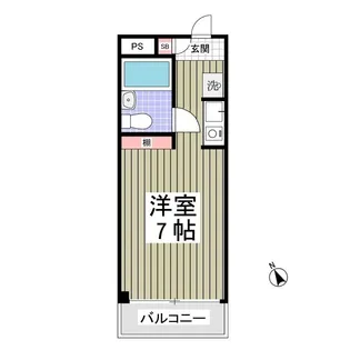 ファインスクエア鴨志田Ⅱ【4階】の間取り