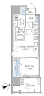 PRIME SQUAREⅢ【3階】の間取り