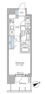 PRIME SQUAREⅢ【6階】の間取り