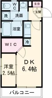 ウィリア鷺宮【2階】の間取り