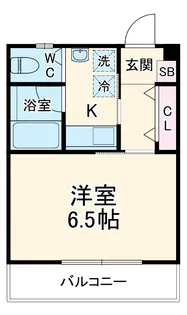 PADIS POINT【3階】の間取り
