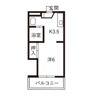 メゾン柳森【306号室】の間取り