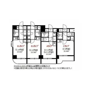プランドールマサキ【510号室】の間取り