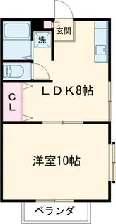 ハイツMS【2階】の間取り