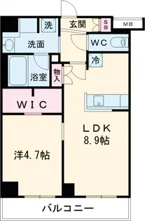 メインステージ東武練馬【1階】の間取り