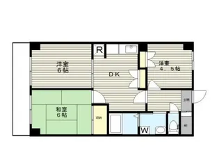 ブリズ岸根公園【2階】の間取り