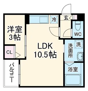 Jack atsutakoshin Ⅳ【2階】の間取り