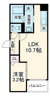 Jack atsutakoshin Ⅳ【1階】の間取り