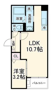 Jack atsutakoshin Ⅳ【2階】の間取り