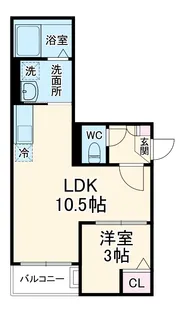 Jack atsutakoshin Ⅳ【1階】の間取り