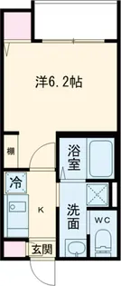 つばめハウス徳丸【1階】の間取り