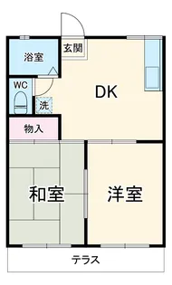 ハイム片倉【2階】の間取り