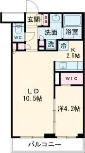 アイルプレミアム東京上石神井【402号室】の間取り