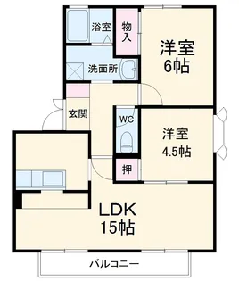 プチメゾン【101号室】の間取り