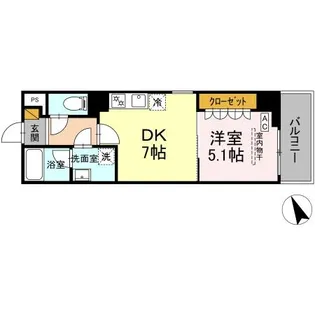 Grand Village【6階】の間取り