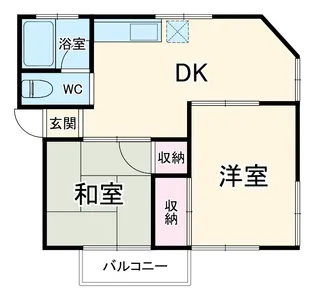 文庫ハイツ【2階】の間取り