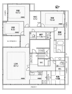I−LAND荻窪【3階】の間取り