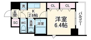 AVANTI atsuta【2階】の間取り
