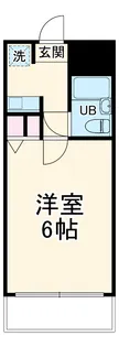 アルカディア二子多摩川【1階】の間取り