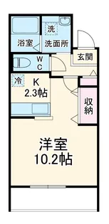 アドヴァンス【3階】の間取り