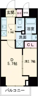 プラート宮坂【3階】の間取り