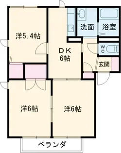ハイツエクセレンスA【102号室】の間取り