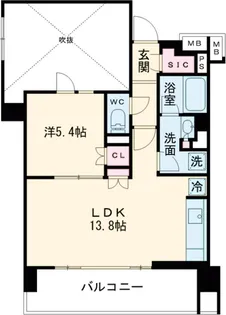 アトラス押上桜花テラス【6階】の間取り
