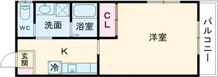 ベルサード【2階】の間取り