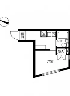 スカイコート都立家政【2階】の間取り
