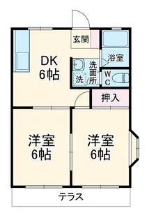 第1スターレジデンス【201号室】の間取り