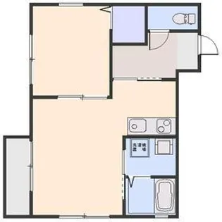 プレ・デ・フレイル【2階】の間取り