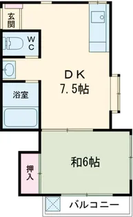 SGハイツⅢ【2階】の間取り