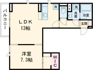 セレスティア桜上水【3階】の間取り