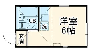ユナイト子安台ミルフィーユの杜【2階】の間取り