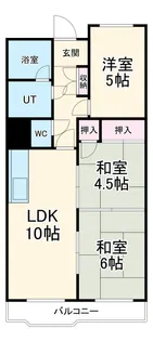 第2丸源ビル【4階】の間取り