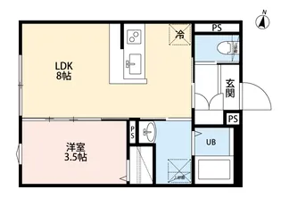 robot home ときわ台【3階】の間取り