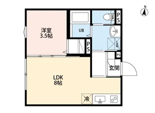robot home ときわ台【3階】の間取り
