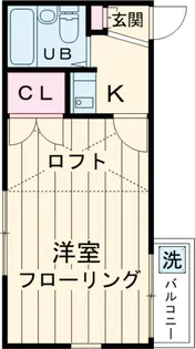 レオパレス21平和島第1【1階】の間取り