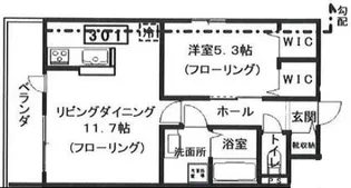 (仮称)へーベルメゾン立石5丁目【3階】の間取り