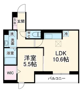 D PAINA 登戸II【2階】の間取り